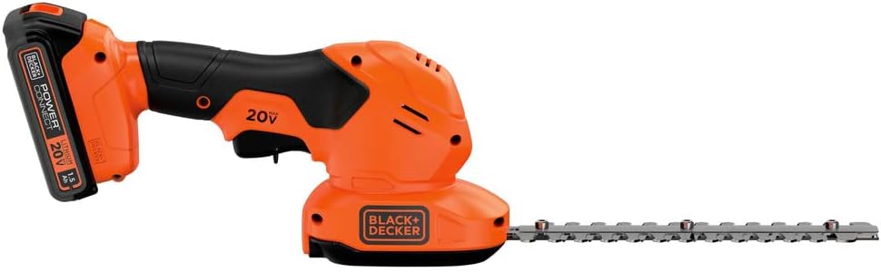 BLACK+DECKER 20V MAX* POWERCONNECT 3/8 in. Cordless Shear Shrubber Kit (BCSS820C1)