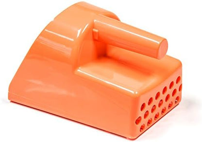 SE 3 Quart Sand Scoop Sifter with 0.5" Holes - Use for Gold and Metal Prospecting, Green