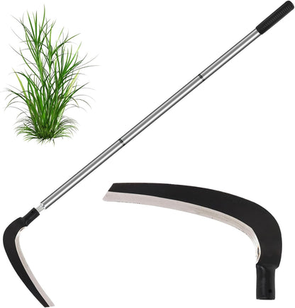 Scythe Tool for Grass Cutting, Weeding Sickle Garden Tools