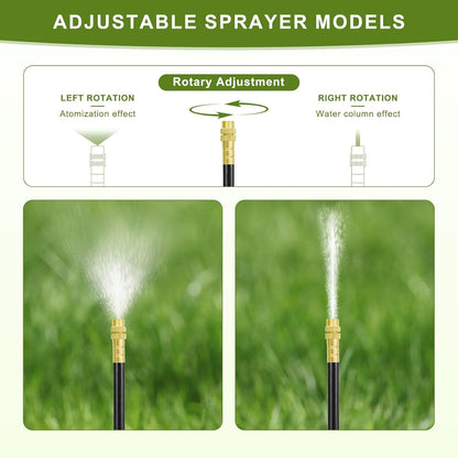 Drip Irrigation System Kit, 50FT Automatic Watering with Timer