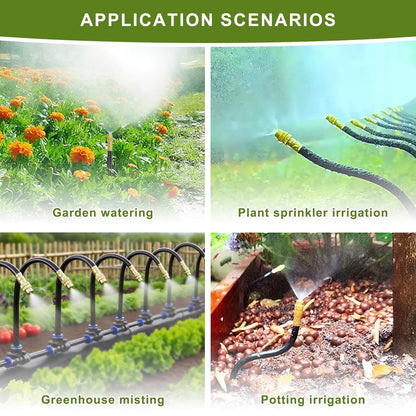Drip Irrigation System Kit, 50FT Automatic Watering with Timer