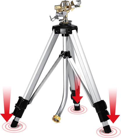 18-36in Heavy Duty Impact Sprinkler with 360° Large Area, 2PCS
