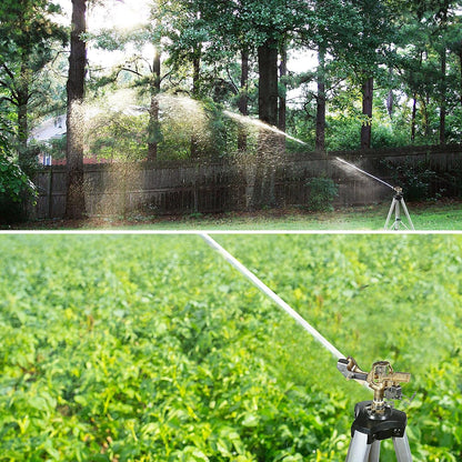18-36in Heavy Duty Impact Sprinkler with 360° Large Area, 2PCS