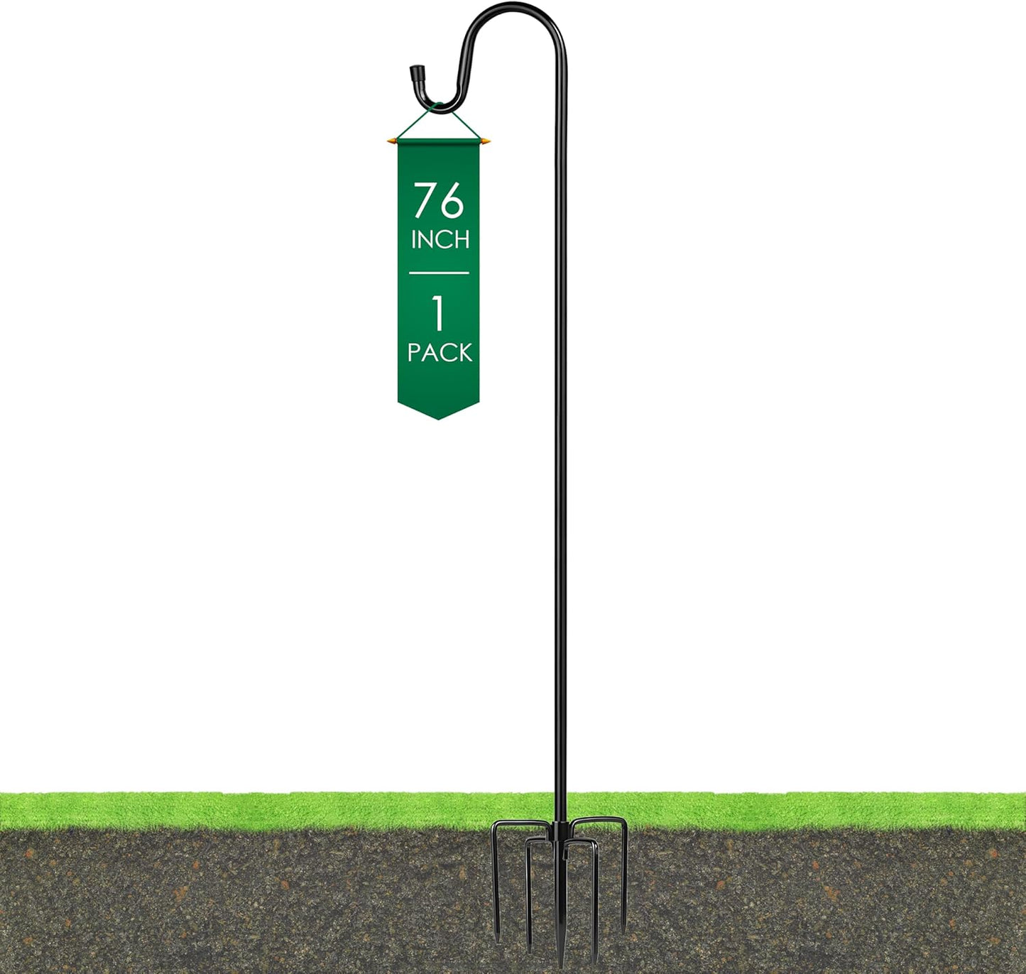 Shepherd-Hooks Adjustable for Bird-Feeder Lantern Plant-Hook Garden-Stake - Plant Stand Hanger for Outdoor Flower Basket, Bird Feeder Hanger Weddings Decor