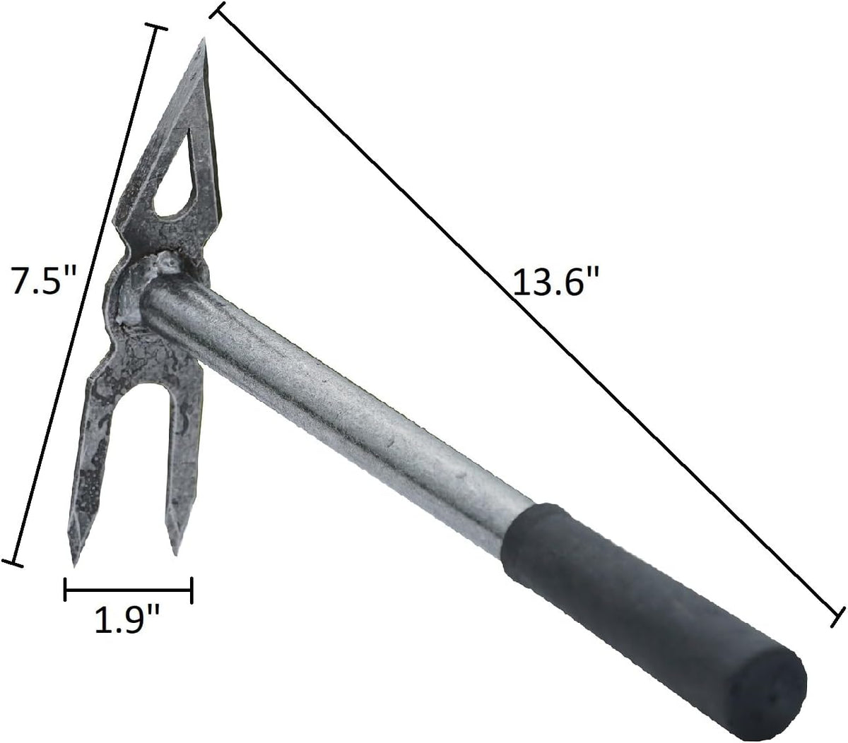 DeWit Comby 2-Tine Cultivator/Diamond Hoe