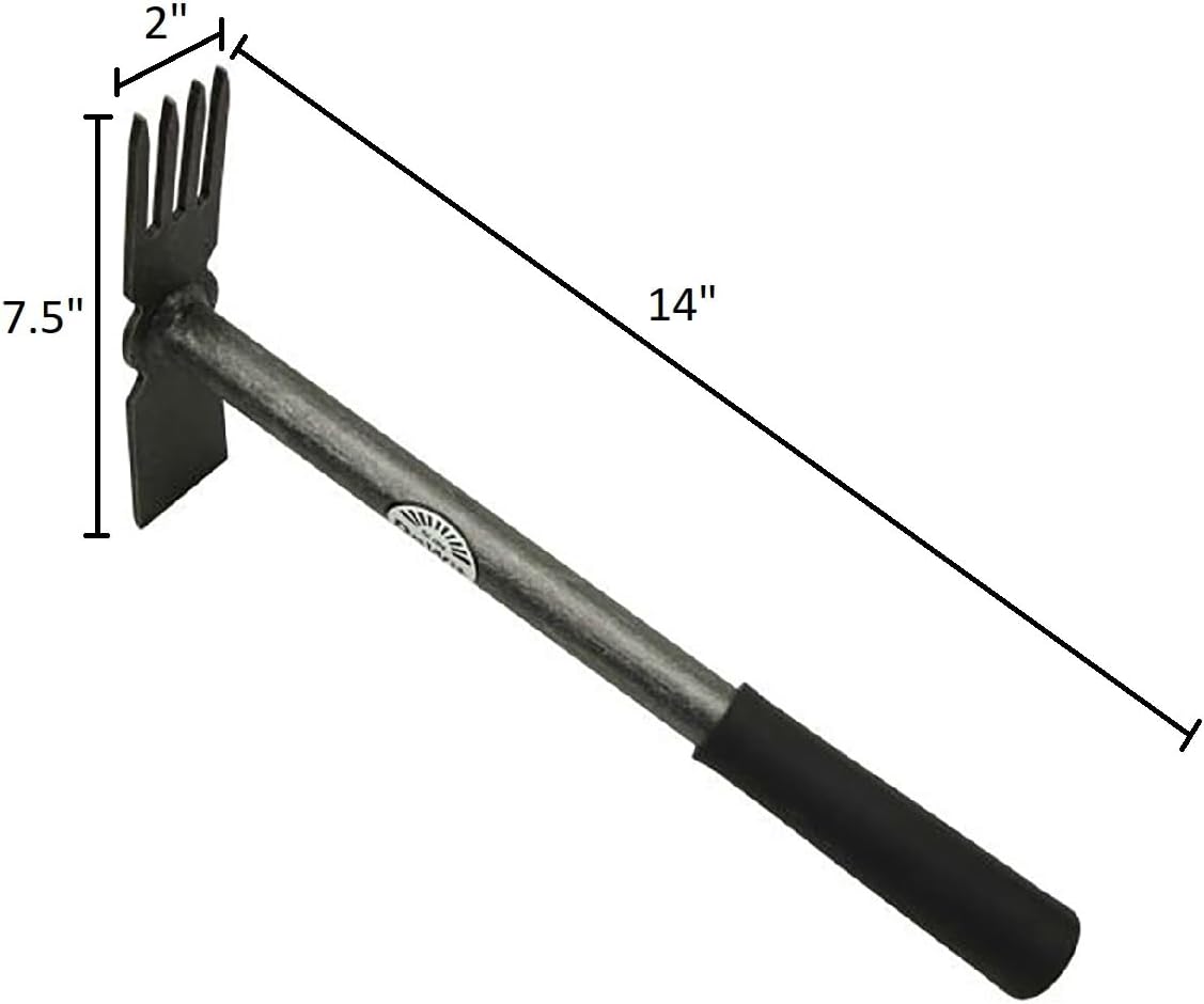 DeWit Comby 2-Tine Cultivator/Diamond Hoe