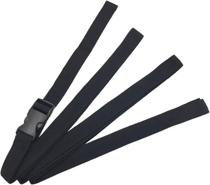 2-Pack 13 Feet Nylon Straps with Quick Release Buckle, 1-Inch Wide Adjustable Utility Lashing Straps for Car Roof Rack, Bike, Mattress, Camping Gear, Moving, Storage, General Securing