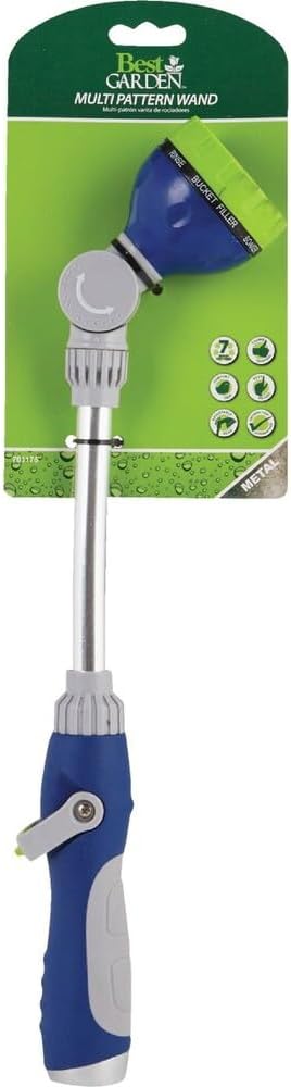 39362 Best Garden 7-Pattern Water Wand with Thumb Trigger