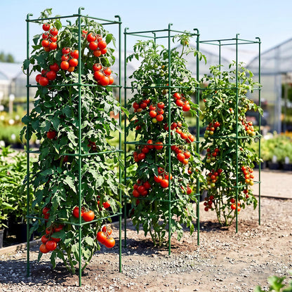 6-Pack 46inch Metal Tomato Cage for Garden Plant Support