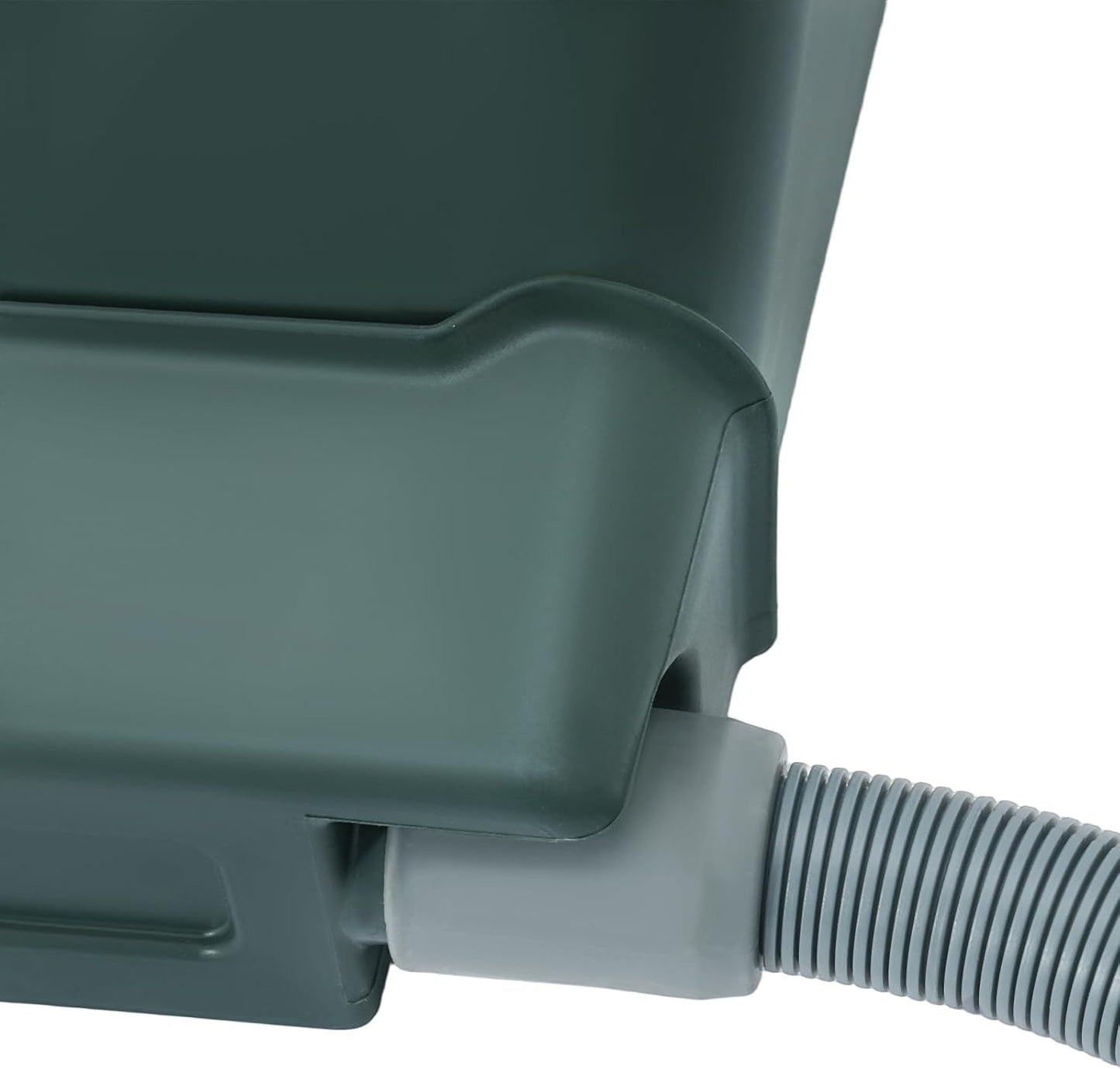 Vertical Wall Planter for Indoor Plant-Walls Mounted Pot with 4 Drainage Tray 16 Pack, 13 inch Dark Green for Decor, Plastic Pots Balcony Planters, Plants Hanging (16, Army Green)