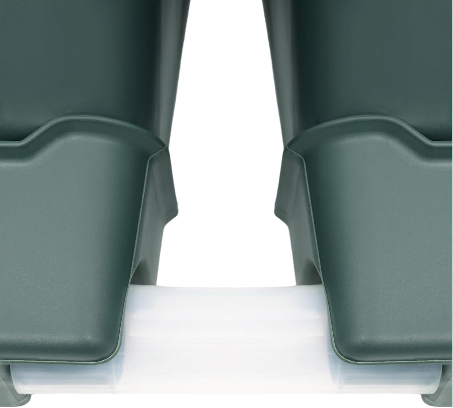 Vertical Wall Planter for Indoor Plant-Walls Mounted Pot with 4 Drainage Tray 16 Pack, 13 inch Dark Green for Decor, Plastic Pots Balcony Planters, Plants Hanging (16, Army Green)