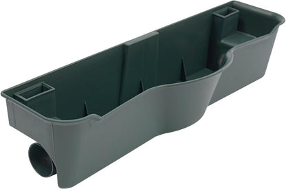 Vertical Wall Planter for Indoor Plant-Walls Mounted Pot with 4 Drainage Tray 16 Pack, 13 inch Dark Green for Decor, Plastic Pots Balcony Planters, Plants Hanging (16, Army Green)