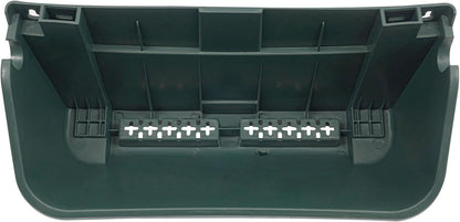 Vertical Wall Planter for Indoor Plant-Walls Mounted Pot with 4 Drainage Tray 16 Pack, 13 inch Dark Green for Decor, Plastic Pots Balcony Planters, Plants Hanging (16, Army Green)