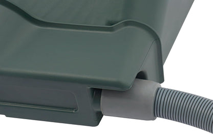 Vertical Wall Planter for Indoor Plant-Walls Mounted Pot with 4 Drainage Tray 16 Pack, 13 inch Dark Green for Decor, Plastic Pots Balcony Planters, Plants Hanging (16, Army Green)
