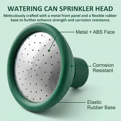 4 Pack Watering Can Head, Watering Can Replacement Head, Universal Garden Watering Can Rose Head Water Sprinkler for Most Garden Watering Cans