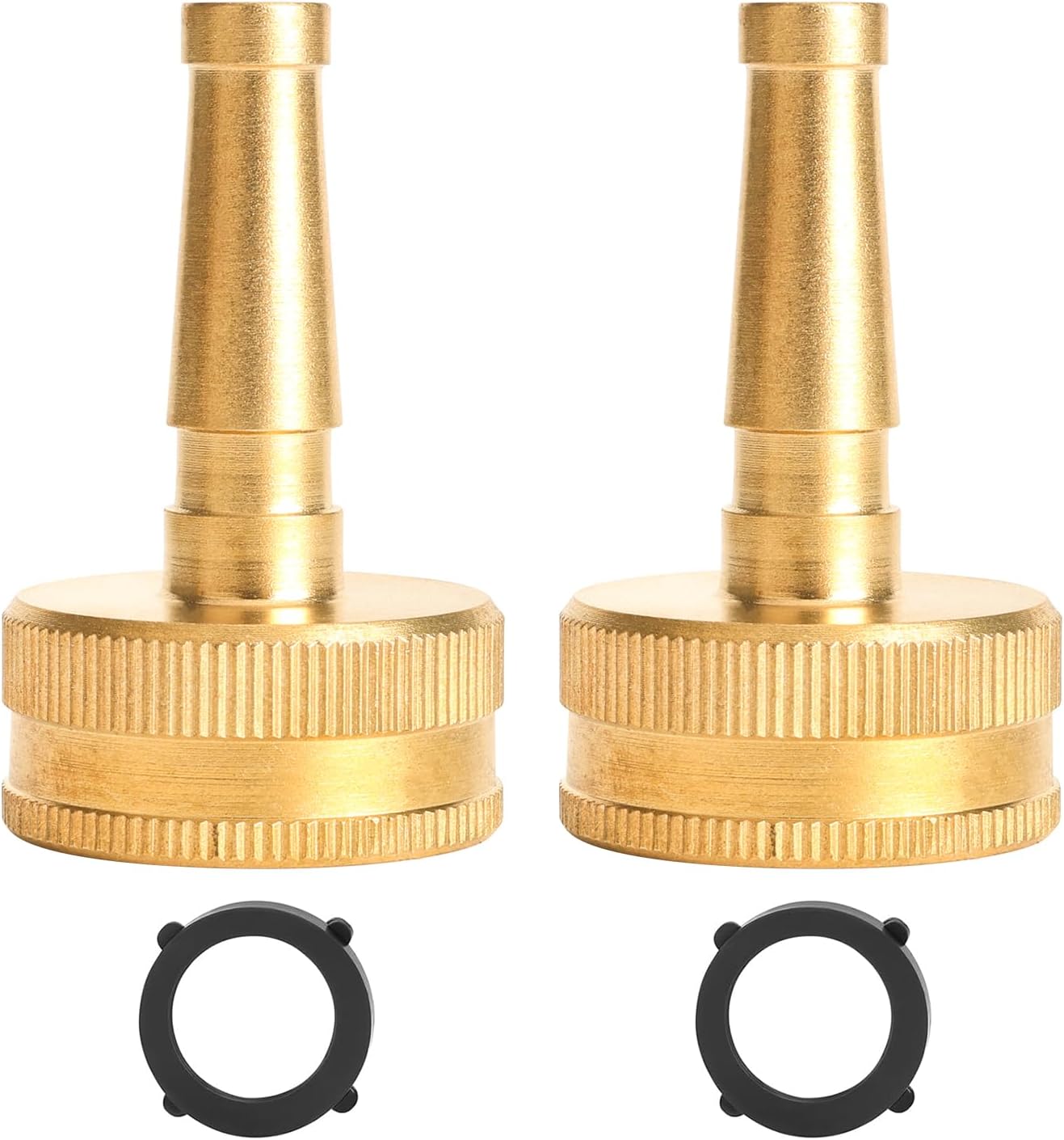 Metal Heavy Duty Water Spray Nozzle with 9 Adjustable Watering Patterns, Garden Hose Nozzle Sprayer for Watering Lawn and Garden,car Washing, Pets.
