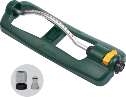 Turbo Oscillating Sprinkler, 2800 Sq Ft: Range Adjustable