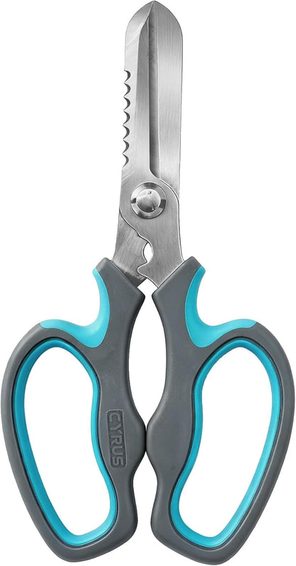 Pink Stainless Steel Floral Shears with Integrated Stab Remover