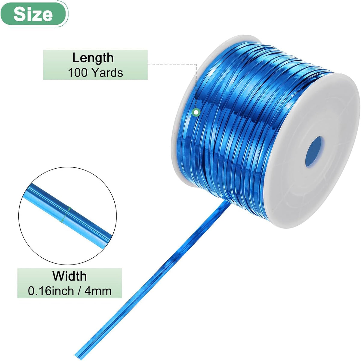 Metal Twist Ties, 100 Yards Metallic Twists Tie Bread Twisty-Ties for Party Decoration/Garden Plant/Gift Wrapping Bag/Cake/Pops Candy/Bakery Bags [Gold]