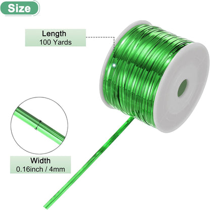 Metal Twist Ties, 100 Yards Metallic Twists Tie Bread Twisty-Ties for Party Decoration/Garden Plant/Gift Wrapping Bag/Cake/Pops Candy/Bakery Bags [Gold]