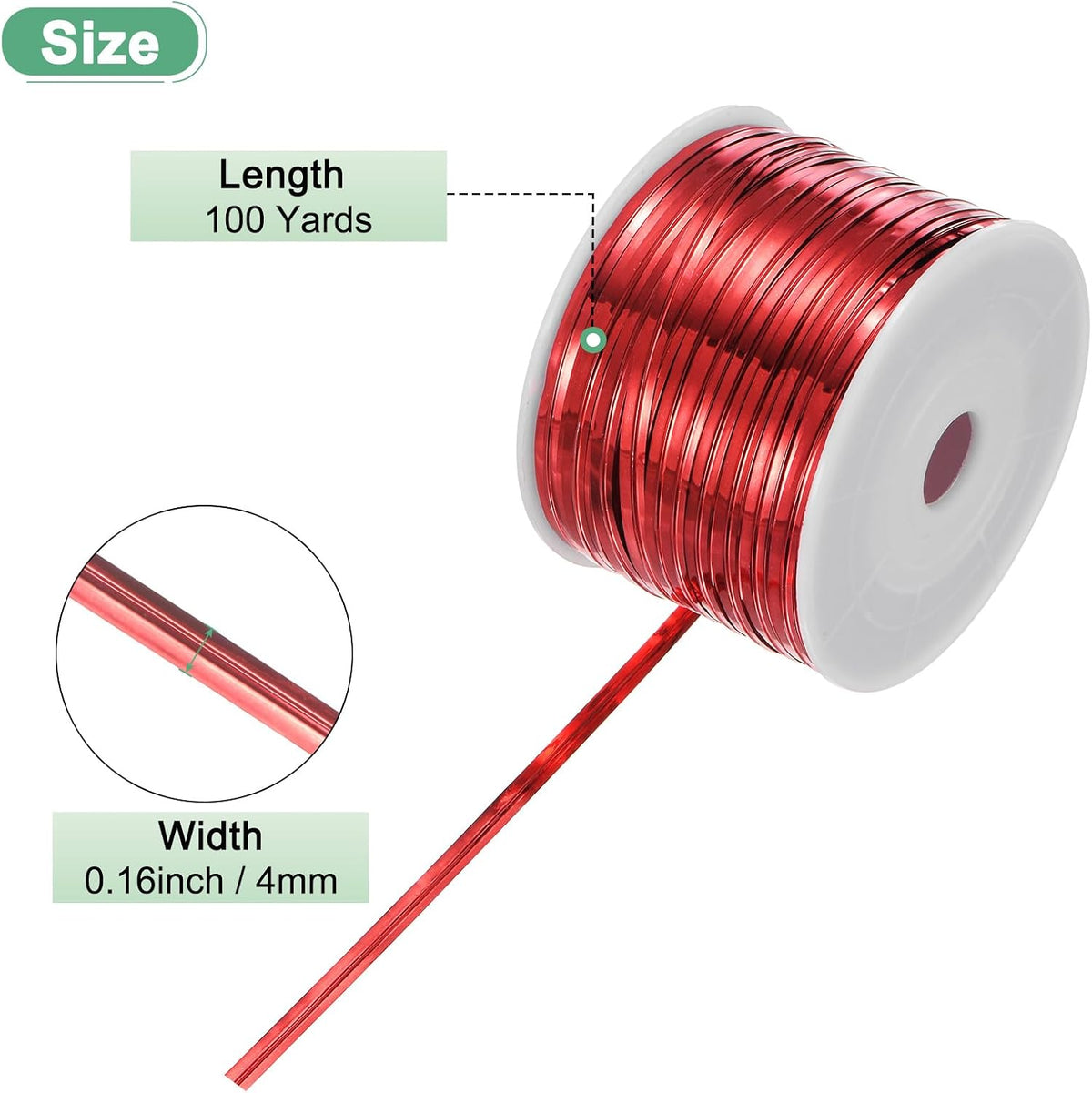 Metal Twist Ties, 100 Yards Metallic Twists Tie Bread Twisty-Ties for Party Decoration/Garden Plant/Gift Wrapping Bag/Cake/Pops Candy/Bakery Bags [Gold]