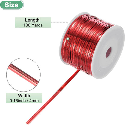 Metal Twist Ties, 100 Yards Metallic Twists Tie Bread Twisty-Ties for Party Decoration/Garden Plant/Gift Wrapping Bag/Cake/Pops Candy/Bakery Bags [Gold]