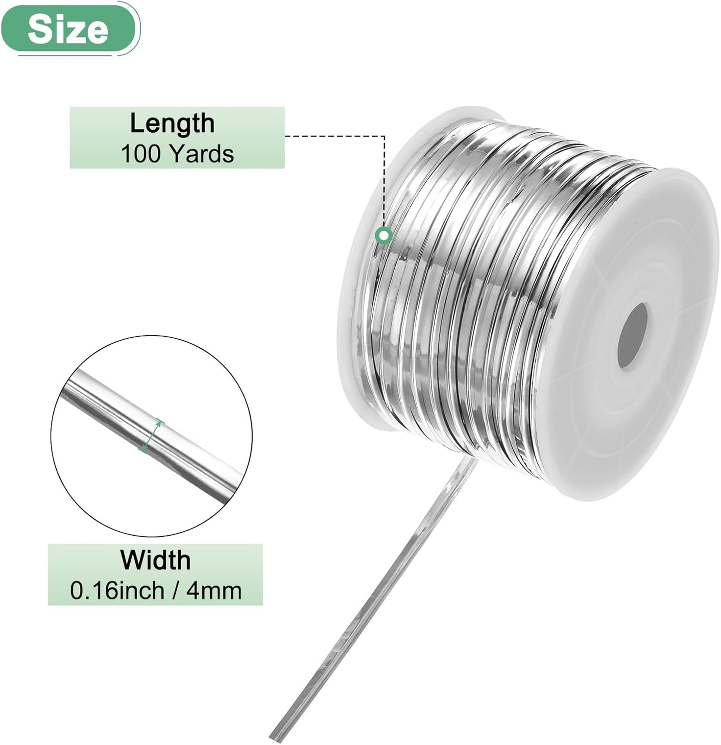 Metal Twist Ties, 100 Yards Metallic Twists Tie Bread Twisty-Ties for Party Decoration/Garden Plant/Gift Wrapping Bag/Cake/Pops Candy/Bakery Bags [Gold]