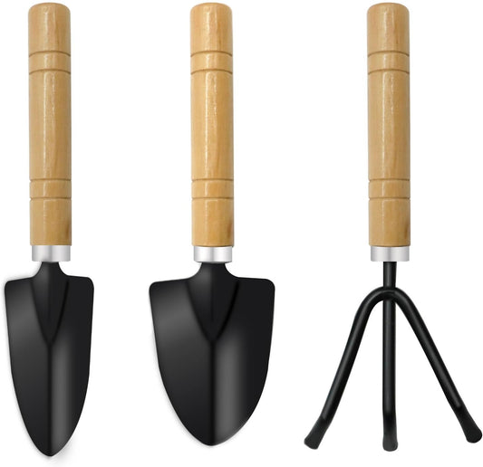Mini Garden Tools for House Plants,Small Trowel,Mini Shovel and Hand Rake