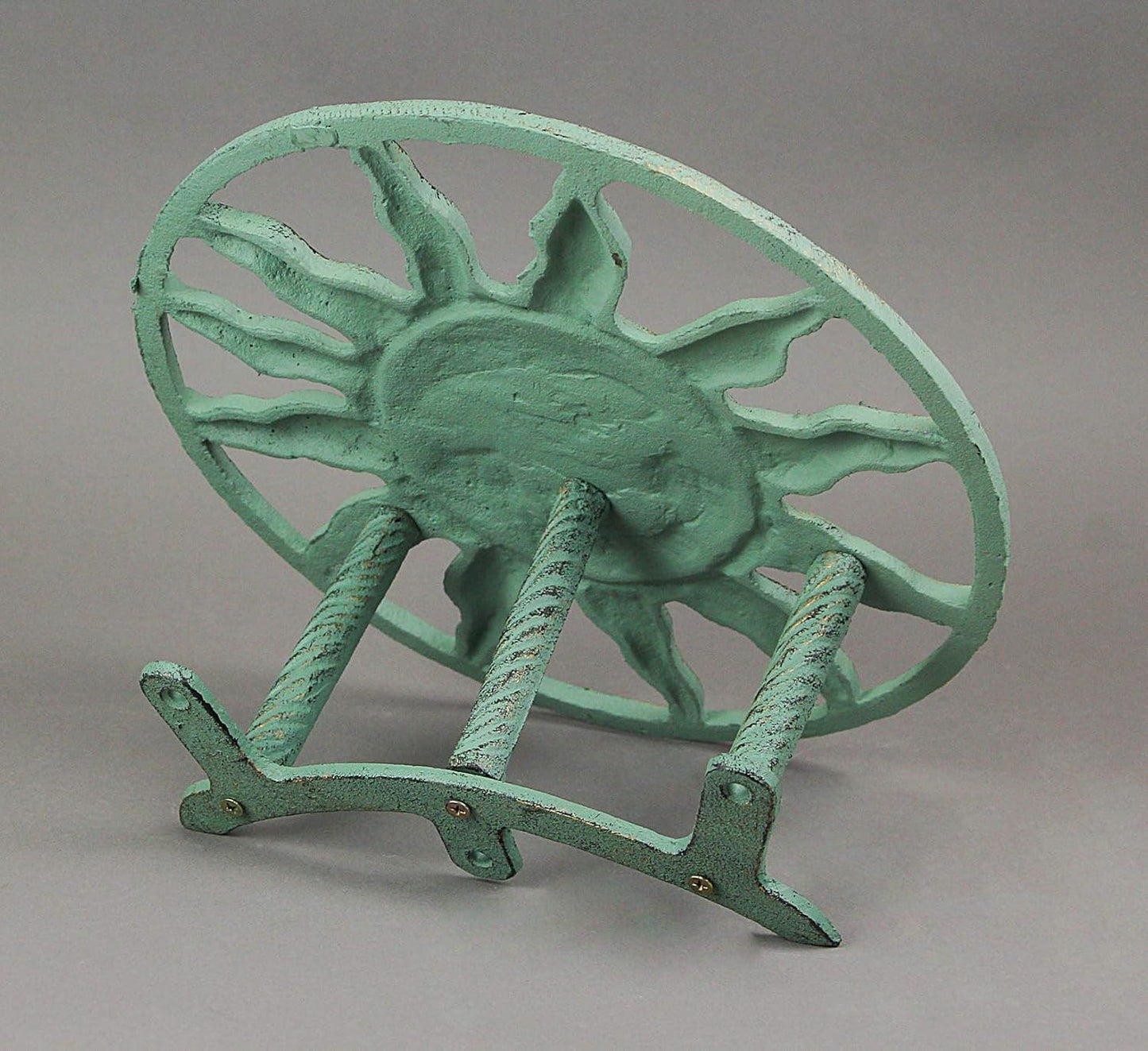 Octopus Garden Hose Holder, 12 Inch Bronze Cast Iron Wall Mount