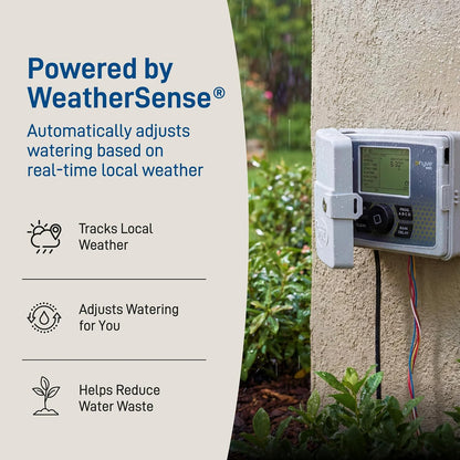 B-hyve Smart Indoor/Outdoor Sprinkler Controller - 12-Zone - App Controlled Smart Controller with Custom Irrigation Schedules - Weatherproof Multi-Zone Sprinkler System - 57950