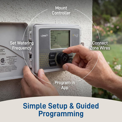 B-hyve Smart Indoor/Outdoor Sprinkler Controller - 12-Zone - App Controlled Smart Controller with Custom Irrigation Schedules - Weatherproof Multi-Zone Sprinkler System - 57950