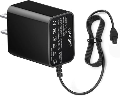 9V AC/DC Adapter Compatible with Snow Joe Sun SunJoe HJ605CC HJ605CC-GRY HJ605CC-RED HJ604C-SJB 7.2V Cordless Grass Shear Hedge Trimmer HJ604C-CHRG HJ604C-3 0.4A Battery Charger Power Supply