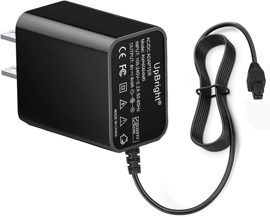 9V AC/DC Adapter Compatible with Snow Joe Sun SunJoe HJ605CC HJ605CC-GRY HJ605CC-RED HJ604C-SJB 7.2V Cordless Grass Shear Hedge Trimmer HJ604C-CHRG HJ604C-3 0.4A Battery Charger Power Supply