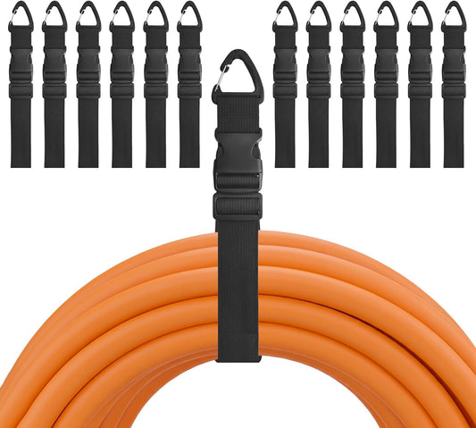 13PCS Heavy Duty Extension Cord Organizer,17.72IN Adjustable Storage Straps