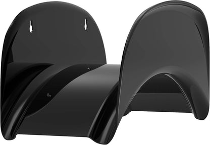 Heavy Duty Hose Holder Wall Mount Black