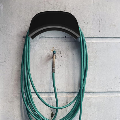 Heavy Duty Hose Holder Wall Mount Black