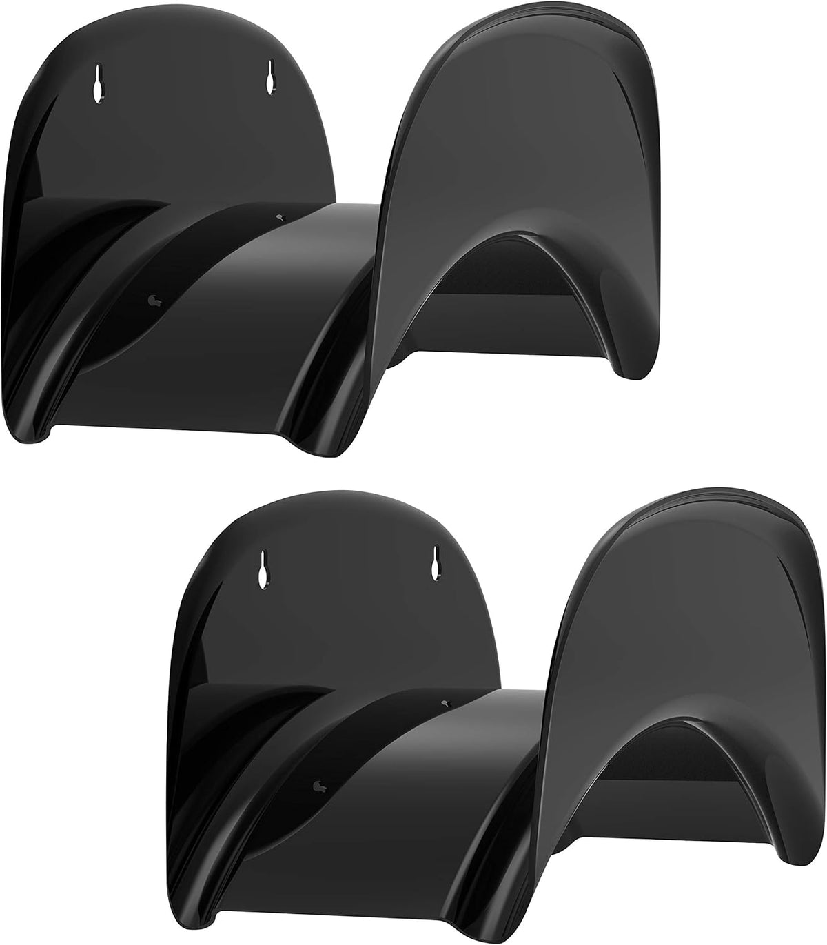 Heavy Duty Hose Holder Wall Mount Black