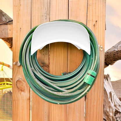 Heavy Duty Hose Holder Wall Mount Black