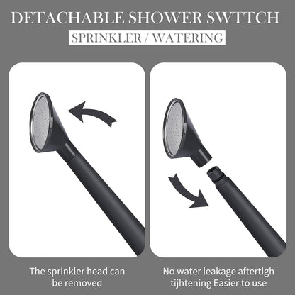 1 Gallon Watering Can for Indoor Plants, Garden Watering Cans for Outdoor Plant House Flower, Modern Plant Watering Can Large Long Spout with Sprinkler Head