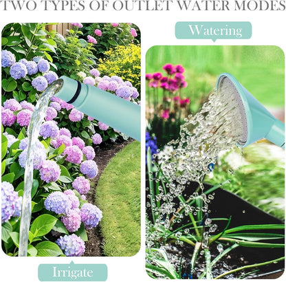 1 Gallon Watering Can for Indoor Plants, Garden Watering Cans for Outdoor Plant House Flower, Modern Plant Watering Can Large Long Spout with Sprinkler Head