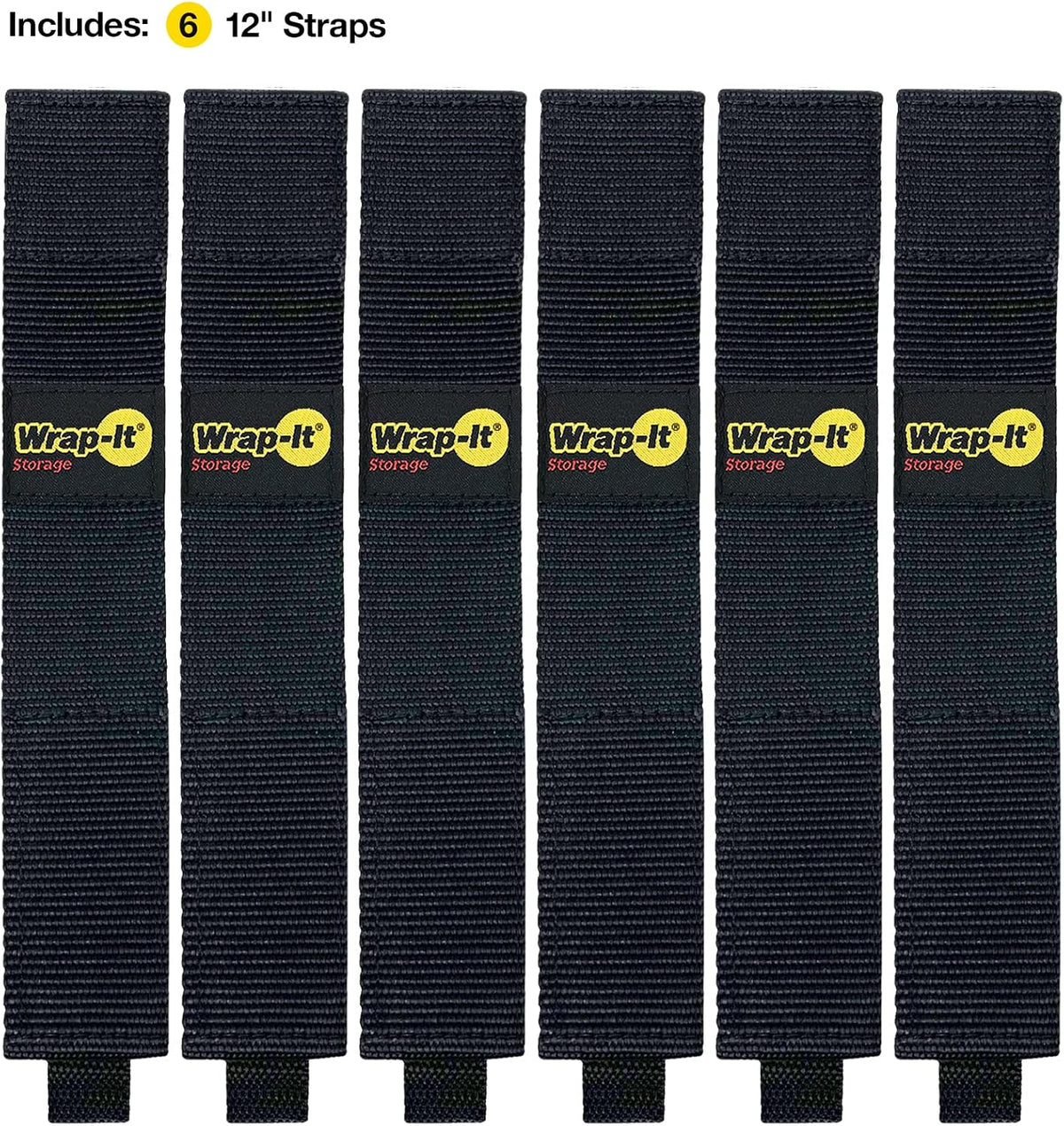 Twin-Straps - 12" (6-Pack)
