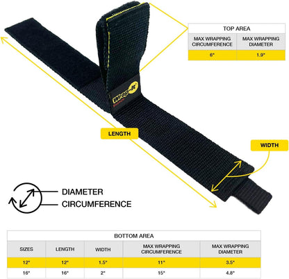 Twin-Straps - 12" (6-Pack)