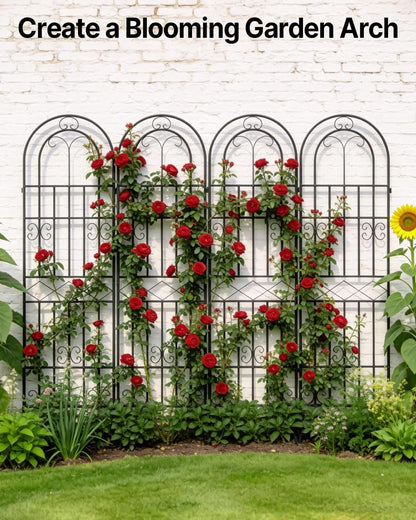 Garden Trellis for Climbing Plants Outdoor, 71” H x 20” W, 4 Pack