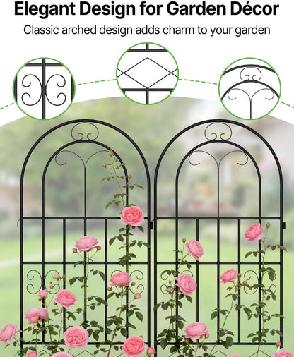 Garden Trellis for Climbing Plants Outdoor, 71” H x 20” W, 4 Pack