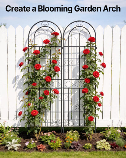 Garden Trellis for Climbing Plants Outdoor, 71” H x 20” W, 4 Pack