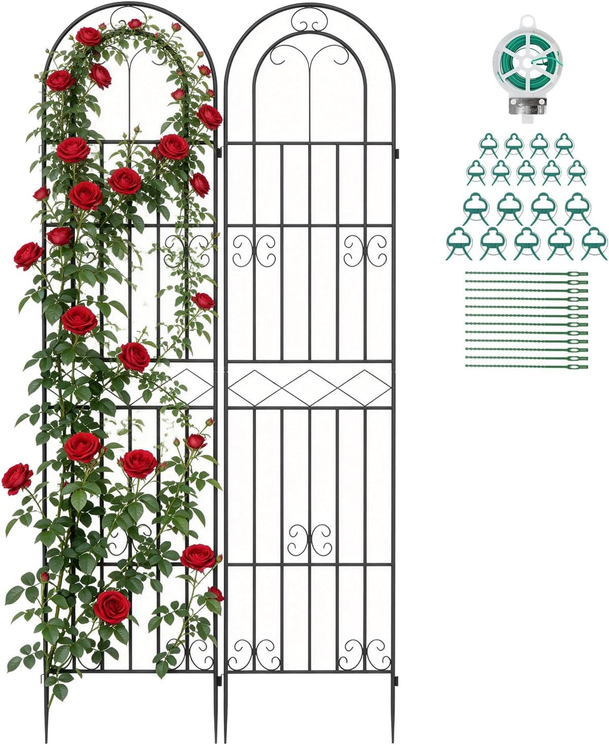 Garden Trellis for Climbing Plants Outdoor, 71” H x 20” W, 4 Pack
