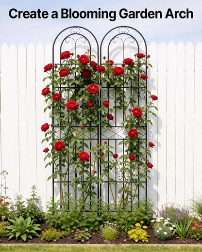 Garden Trellis for Climbing Plants Outdoor, 71” H x 20” W, 4 Pack
