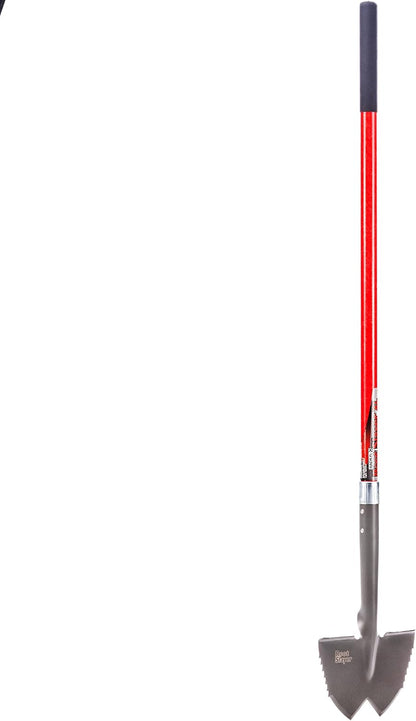 Root Slayer 22611 Serrated Garden Edger, Red