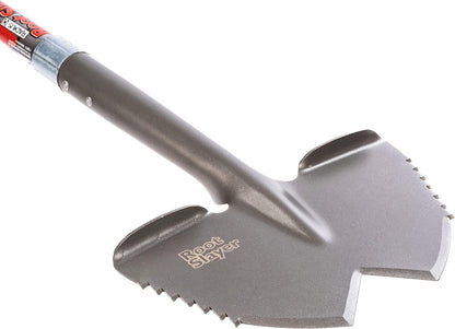 Root Slayer 22611 Serrated Garden Edger, Red