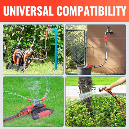 15FT Flexible Garden Hose Female to Female 5/8in, Burst 300 PSI